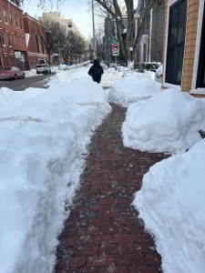 Snow in Boston