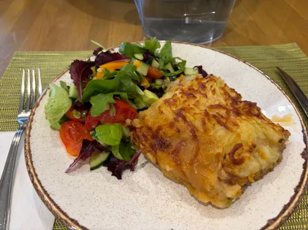 ホームステイでの食事